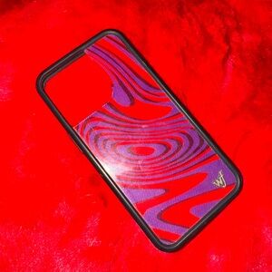 Stylish Red and Purple Phone Case